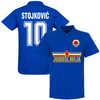 Yugoslavia Stojkovic Team Polo Shirt - Royal - 5XL