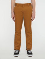Dickies 872 Slim Fit Work Trousers Man Brown Duck Size 36