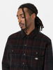 Dickies Alma Shirt Man Cord Check Dark Size S