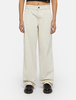 Dickies Corduroy Carpenter Trousers Woman Whitecap Grey Size 27