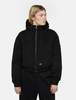 Dickies Corduroy Hooded Jacket Woman Black Size L