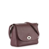 Amy Small Leather Cross Body Bag Burgundy
