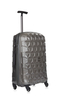 Atom 2 Piece Suitcase Set Large and Medium Charcoal