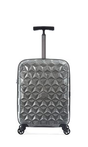 Atom 2 Piece Suitcase Set Medium and Cabin Charcoal