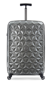 Atom Large Suitcase Charcoal