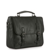 Byron Mens Unstructured Satchel Black