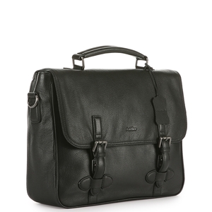 Byron Mens Unstructured Satchel Black