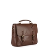 Byron Mens Unstructured Satchel Cognac