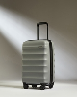 Expandable Cabin Suitcase In Cool Grey - Juno