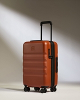 Expandable Cabin Suitcase In Maple Red - Icon Stripe