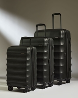 Expandable Cabin Suitcase Set In Black - Juno