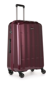 Global DLX 3 Piece Suitcase Set Burgundy