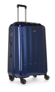 Global DLX 3 Piece Suitcase Set Navy