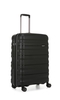 Juno II 2 Piece Suitcase Set Medium and Cabin Black