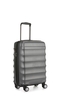 Juno Metallic 3 Piece Suitcase Set Charcoal