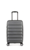 Juno Metallic Cabin Suitcase 56x35x23cm Charcoal