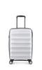 Juno Metallic Cabin Suitcase 56x35x23cm Silver