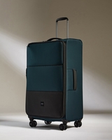 Lightest Large Suitcase In Indigo - Soft Stripe