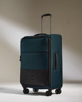 Lightest Medium Suitcase In Indigo - Soft Stripe