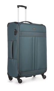 Luna 2 Piece Suitcase Set Large and Cabin Charcoal