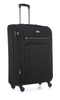 Marcus Siro 2 Piece Suitcase Set Large and Medium Black