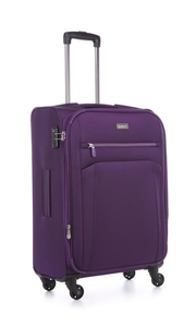 Marcus Siro 2 Piece Suitcase Set Medium and Cabin Purple