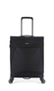 Oxygen 2 Piece Suitcase Set Medium and Cabin Black