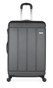 Pluto Exclusive 2 Piece Suitcase Set Large and Cabin Charcoal