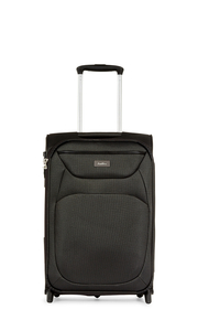 Savannah Exclusive 2 Piece Suitcase Set Large and Cabin Charcoal