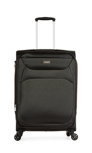 Savannah Exclusive 2 Piece Suitcase Set Large and Medium Charcoal