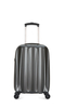 Tiber Embossed Cabin Suitcase 56x35x23cm Charcoal