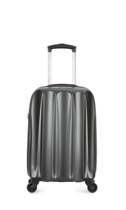 Tiber Embossed Cabin Suitcase 56x35x23cm Charcoal