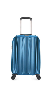 Tiber Embossed Cabin Suitcase 56x35x23cm Teal