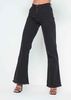 Anica Black Wash High Waisted Straight Leg Jeans