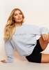 Anna Grey New Season Slogan Oversized Sweatshirt