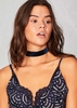 Anna Navy Velvet Choker
