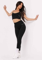 Anni Black Missy Sport Seamless High Waisted Gym Leggings