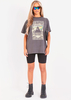 Antonella Pink Floyd Washed Black Oversized Band T-Shirt