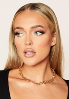 Aria Gold Chunky Chain Necklace