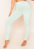 Ariana Mint Missy Tape Branded Leggings