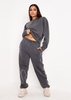 Ashley Charcoal Washed Oversized Sweatshirt