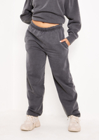 Blake Charcoal Washed Casual Joggers