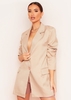 Bri Stone Tailored Pocket Detail Oversized Blazer Dress