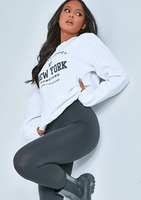 Brooke White New York Graphic Sweatshirt