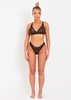 Cara Black Lace 2 Piece Triangle Bralet & Thong Lingerie Set