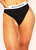 Ciara Black Missy Empire Tape Full Briefs Knicker Underwear