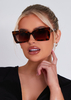 Cilla Tortoise Shell Cat Eye Sunglasses
