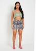 Cynthia Green Chainmail Strappy Crop Top