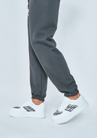 Dana White Printed Platform Trainers