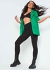 Elise Green Tailored Oversized Blazer